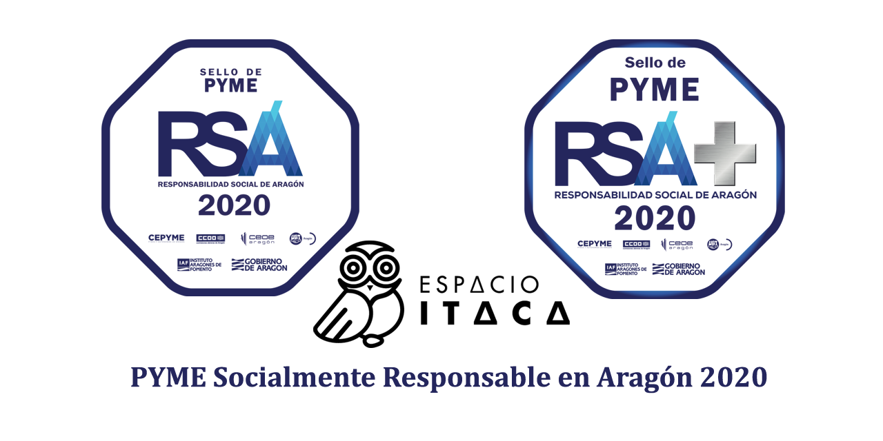 Sellos RSA 2020 otorgados a Espacio Ítaca